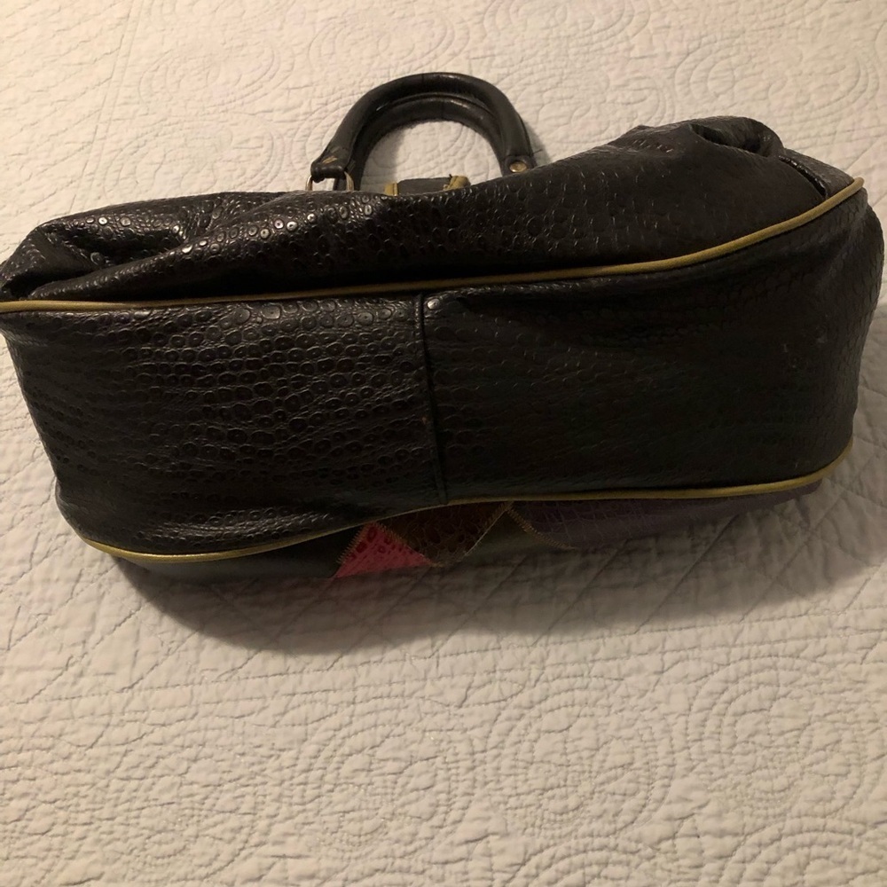 Vintage 80’s Nas patchwork purse bag satchel. - Picture 3 of 13